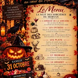 Menu La Nuit des sorcières du Morvan