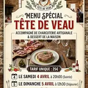 Menu Special : Tete De Veau