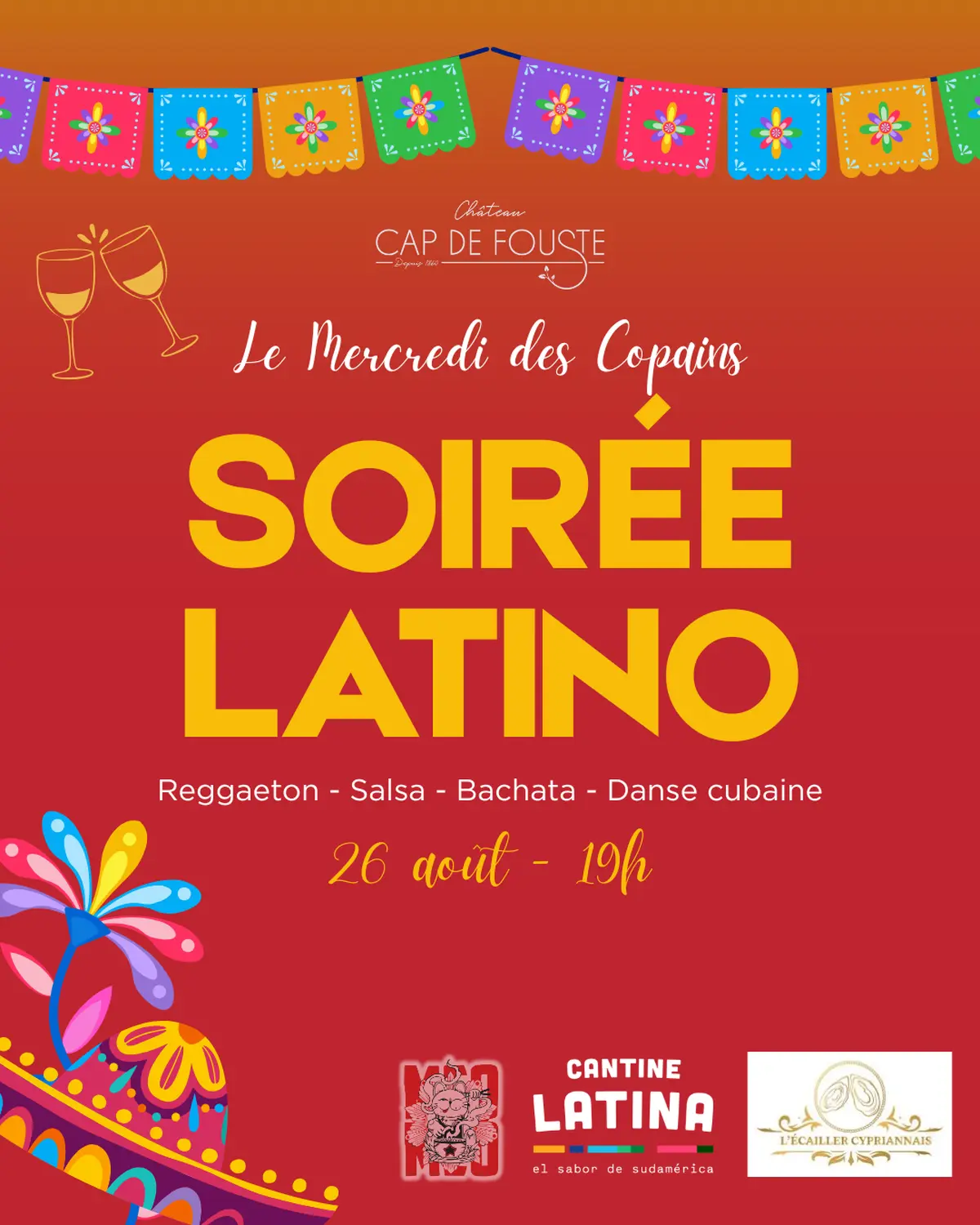 Mercredi Des Copains - Soirée Latino Au Cap De Fouste