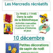 Mercredi récréatif