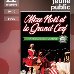 Mère Noël et le grand cerf
