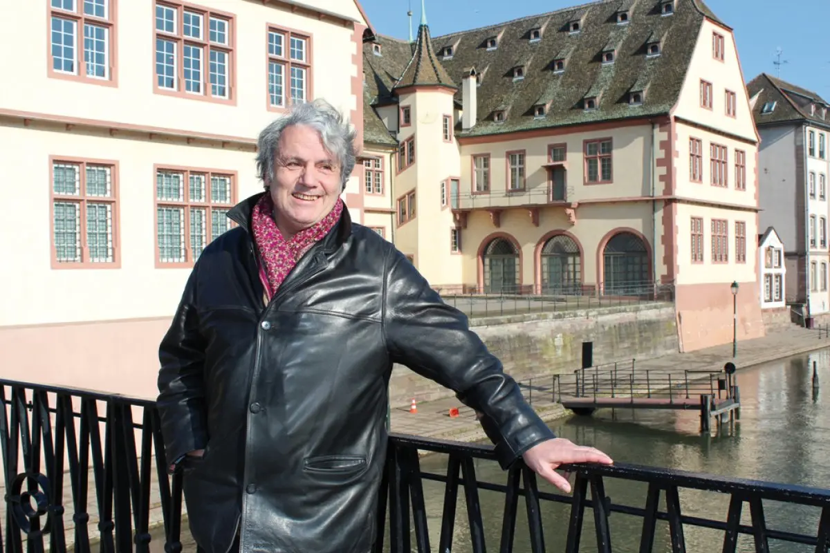 L'illustrateur Mérel vit aujourd'hui à Strasbourg