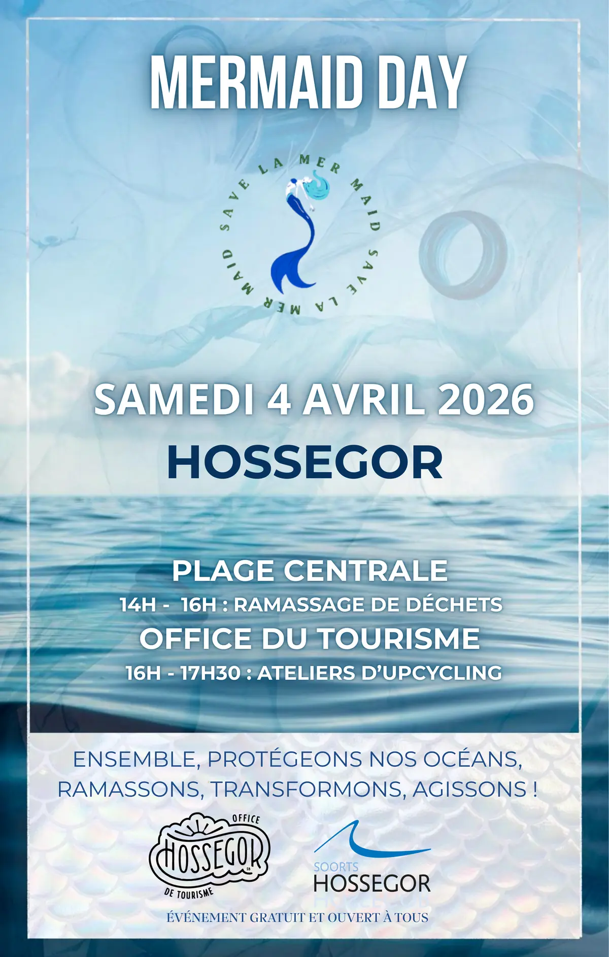 MERMAID DAY - Ramassage de déchets et ateliers d'upcycling