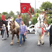 Messe, cavalcade et vente du Gaillardet de la Saint Laurent