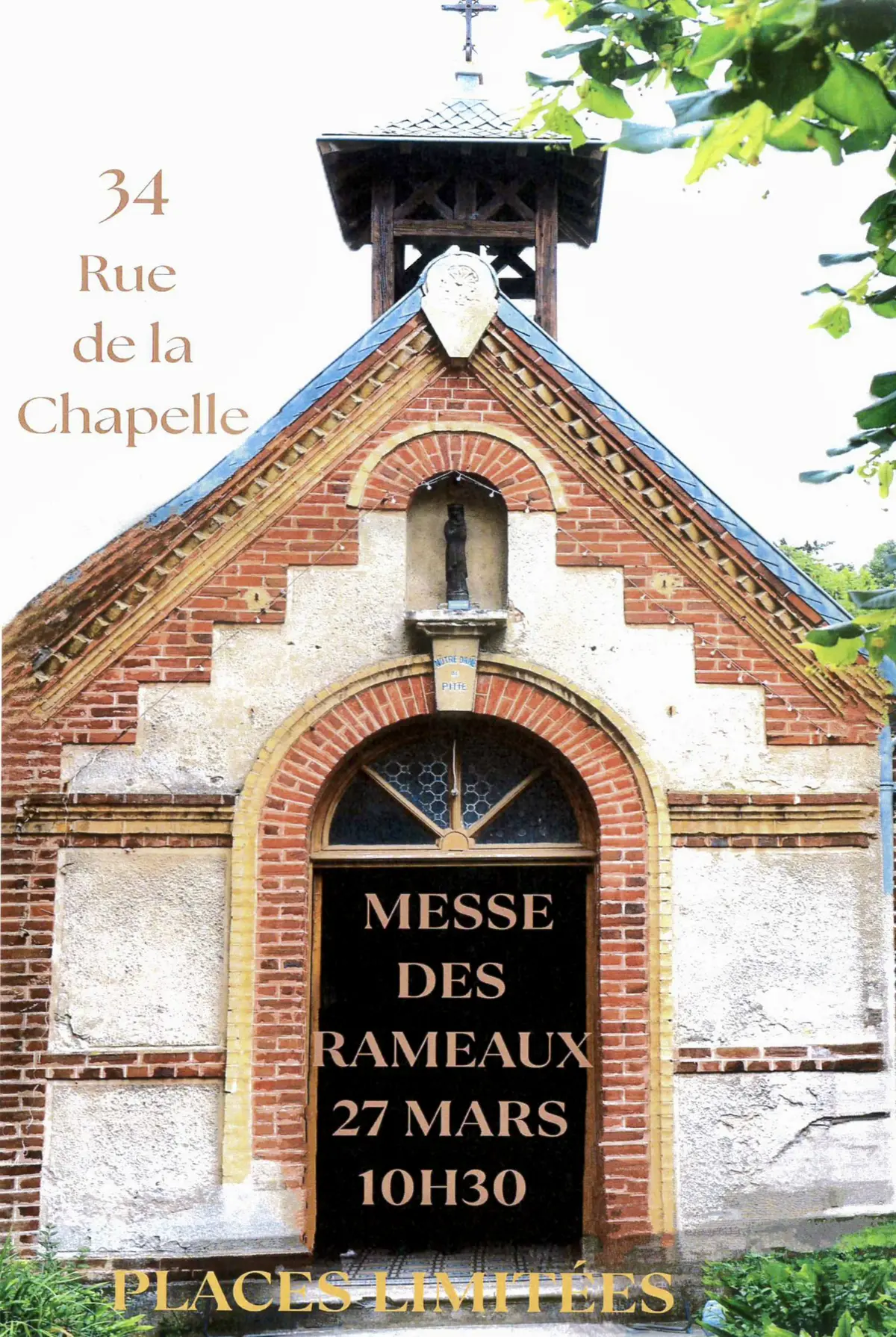 Messe des rameaux - Chapelle Notre-Dame de Pitié