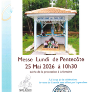 Messe du Lundi de Pentecôte à la Fontaine Notre Dame des Douleurs
