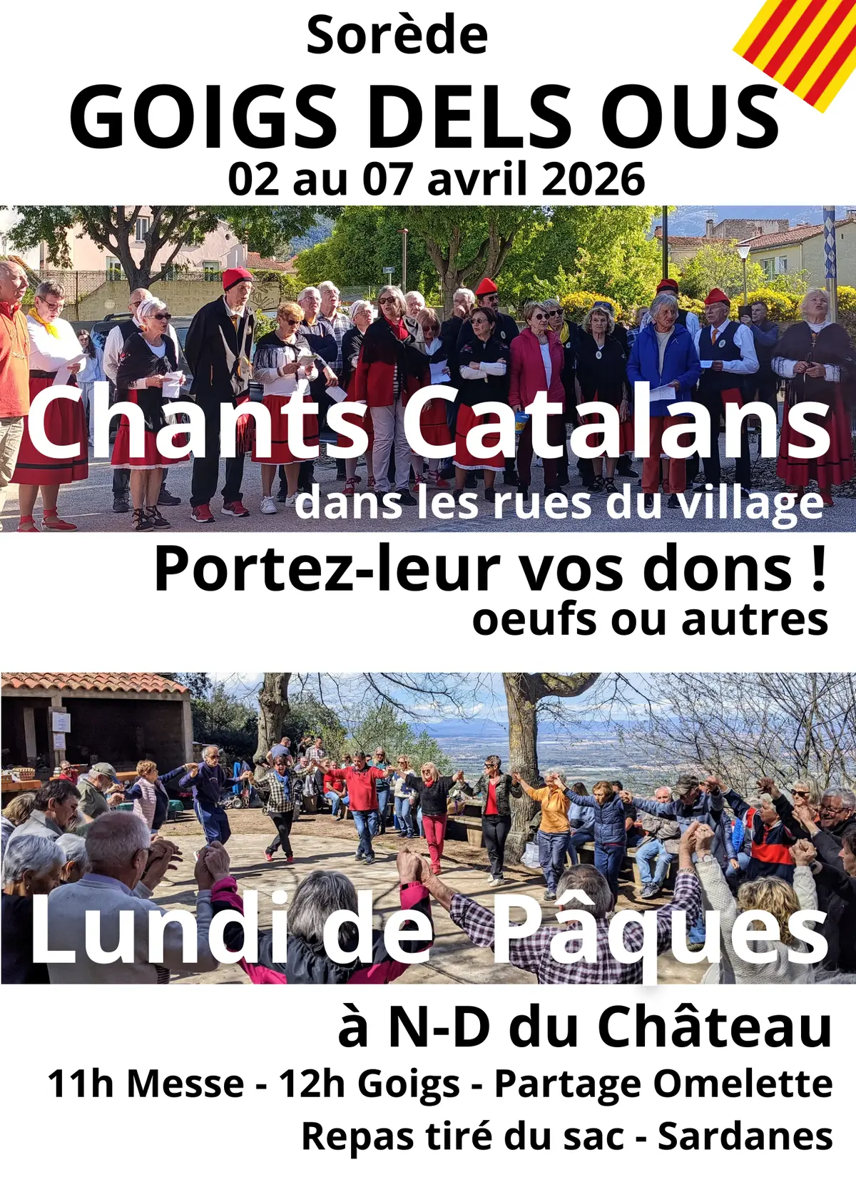 Messe Et Goig Dels Ous A Notre-Dame Du Chateau