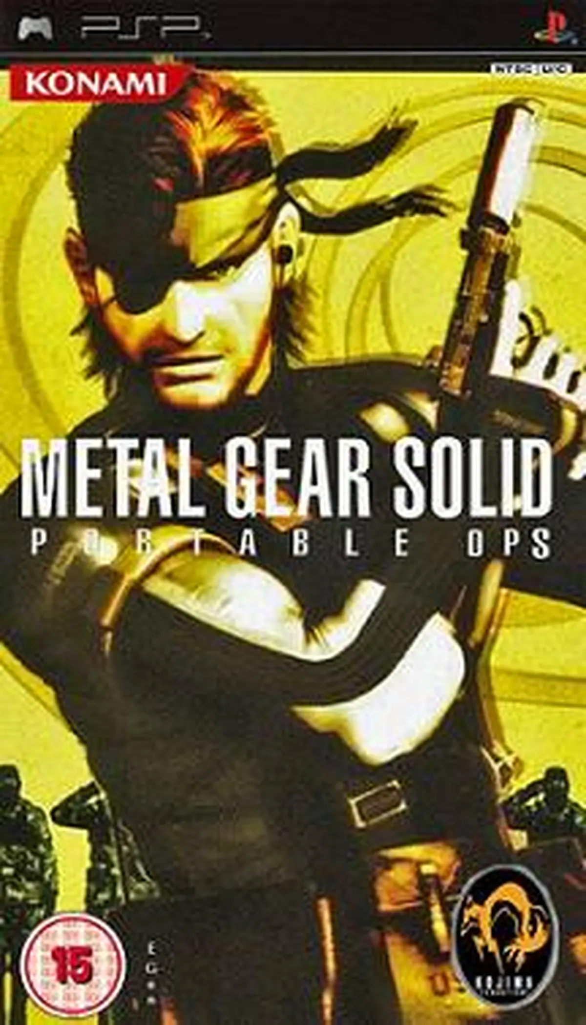 Jeu vidéo. Metal Gear Solid : Portable Ops. Sony PSP