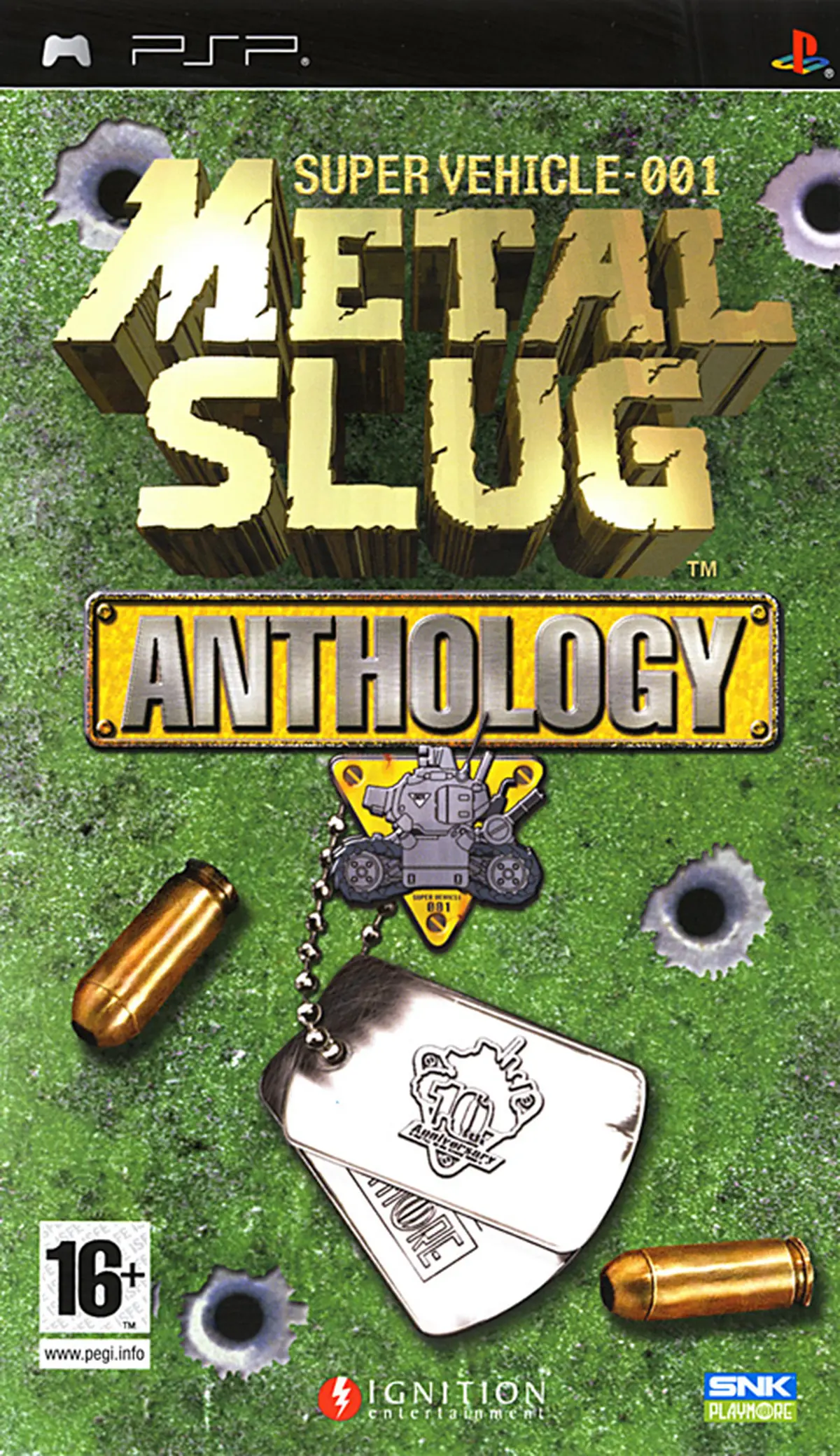 Jeu vidéo : Metal Slug Anthology (Sony PSP)