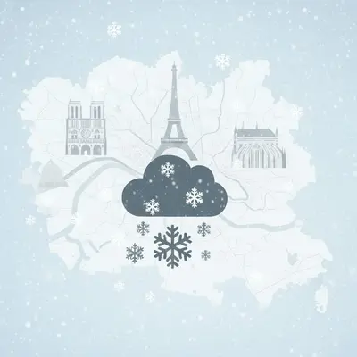 Météo Paris : vigilance neige et verglas pour demain (7 janvier)