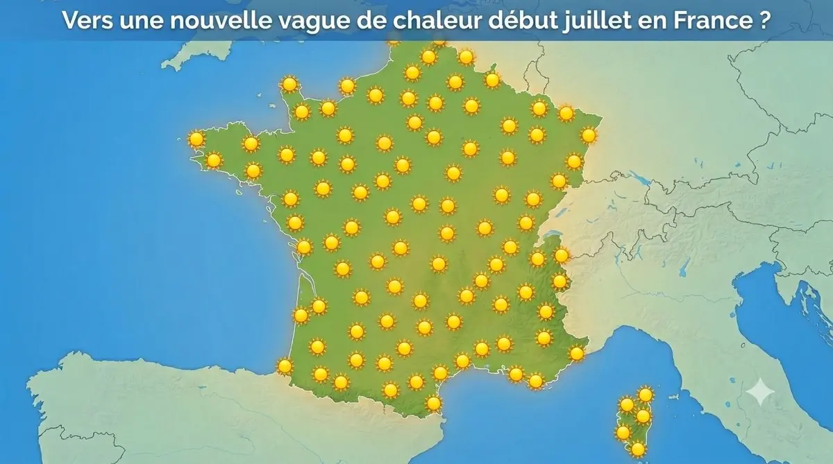 Météo : une nouvelle vague de chaleur de retour sur toute la France début juillet ?