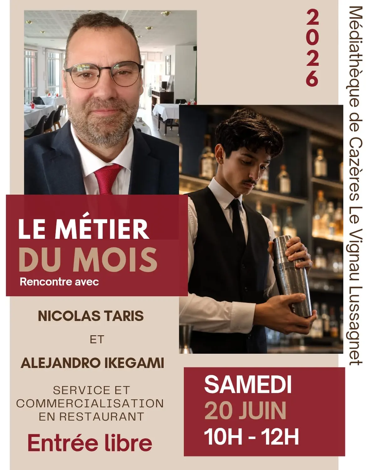 Métier du mois : Service et commercialistaion en restauration