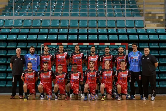 L\'équipe de Mulhouse Handball Sud Alsace