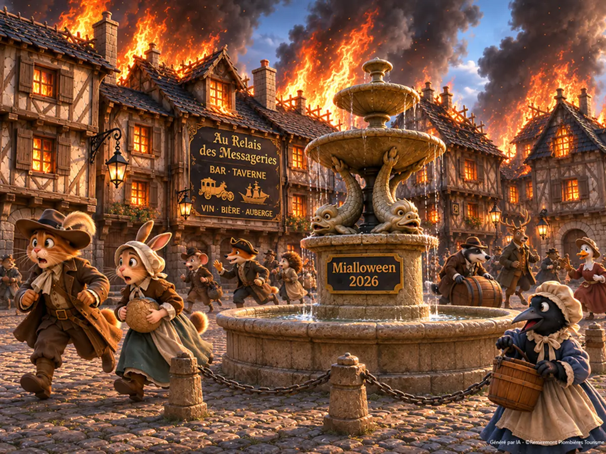 Mialloween : La sorcière et le feu