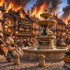 Mialloween : La sorcière et le feu