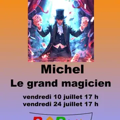 Michel - le grand magicien des cartes
