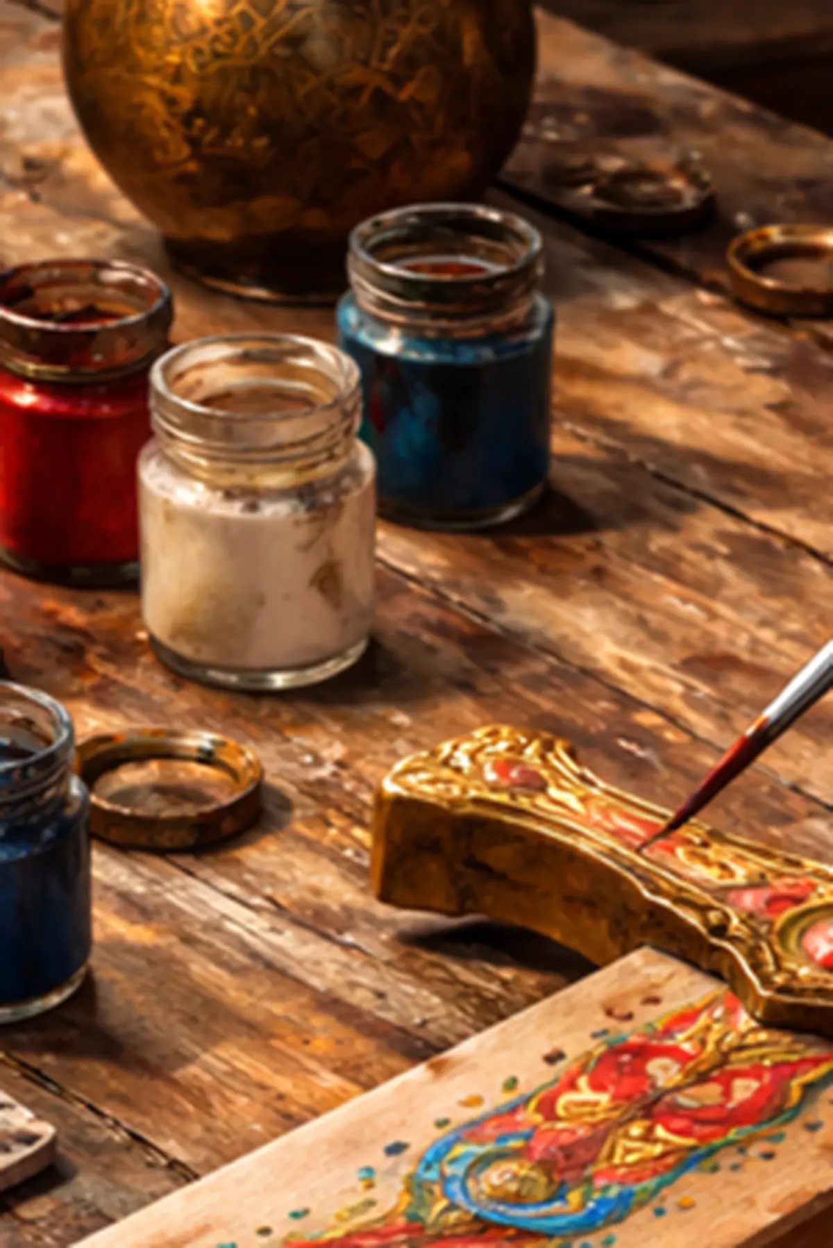 Micro-atelier Peint ton épée