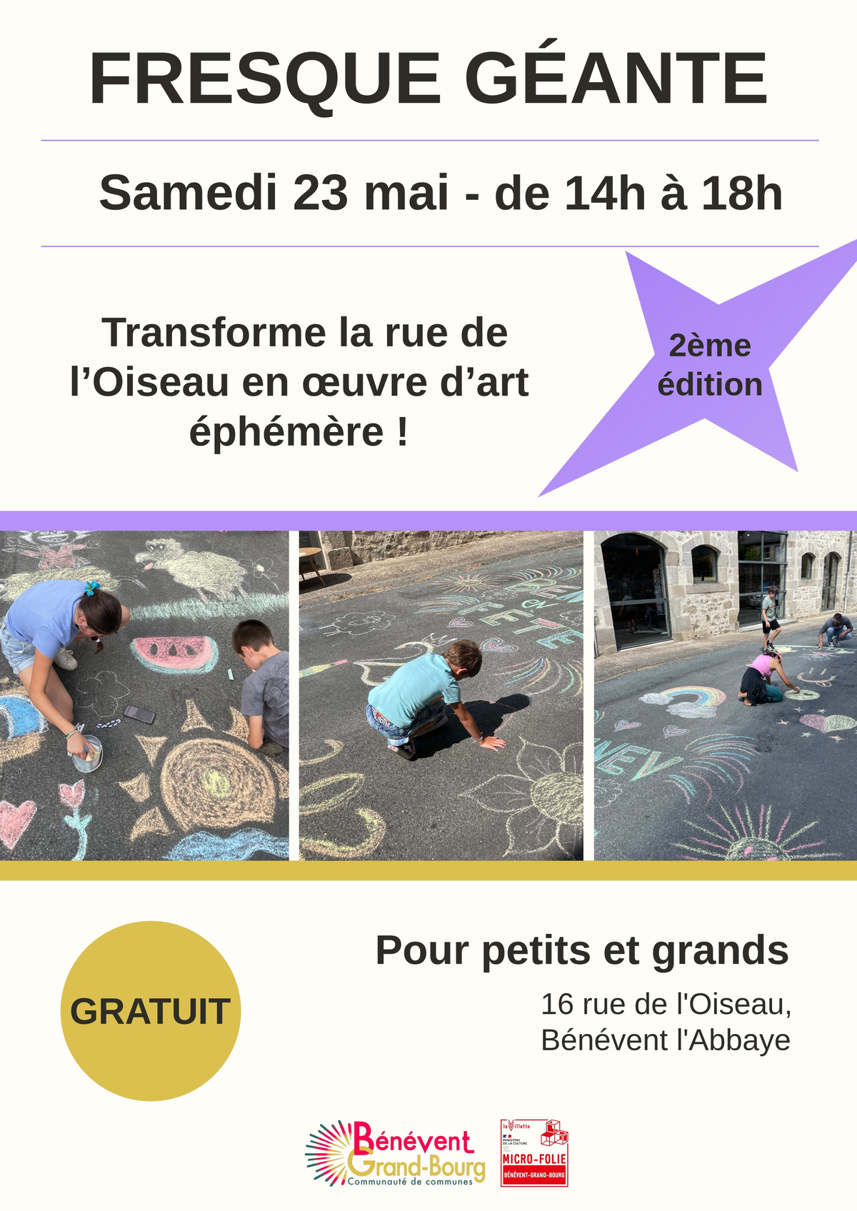 Micro-Folie : 2nd Edition de la Fresque Géante