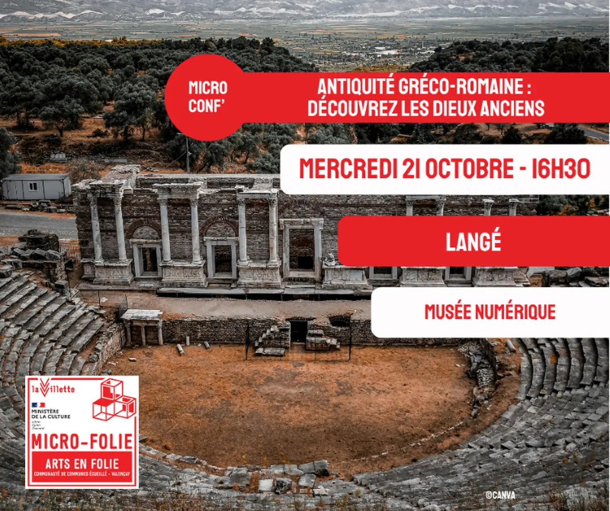 Micro-Folie : Antiquité gréco-romaine - découvrez les dieux anciens