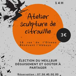 Micro-Folie : Atelier Scupture de Citrouille