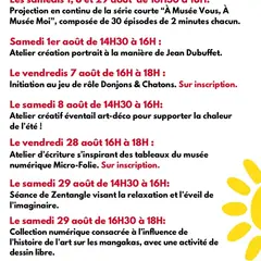 Micro-Folie : Diffusion de la série À musée vous, à musée moi
