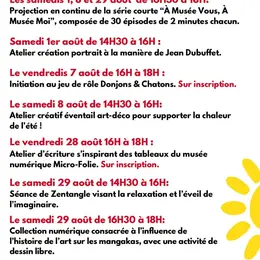 Micro-Folie : Diffusion de la série À musée vous, à musée moi
