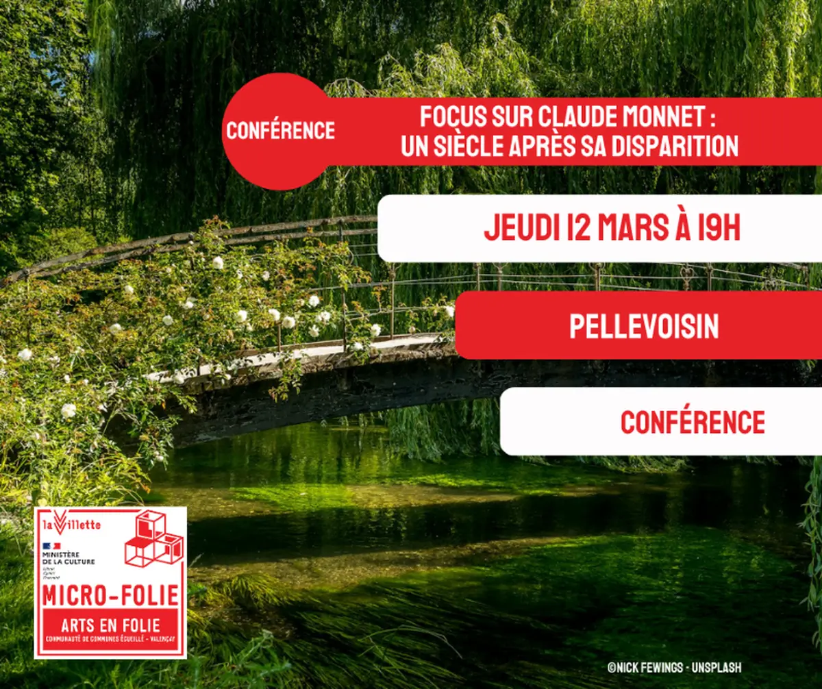 Micro-Folie : Focus sur Claude MONET: un siècle après sa disparition