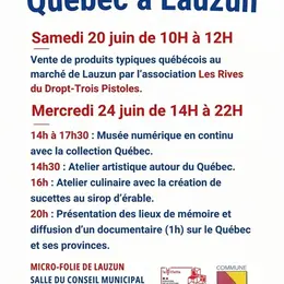 Micro-Folie : Journée du Québec