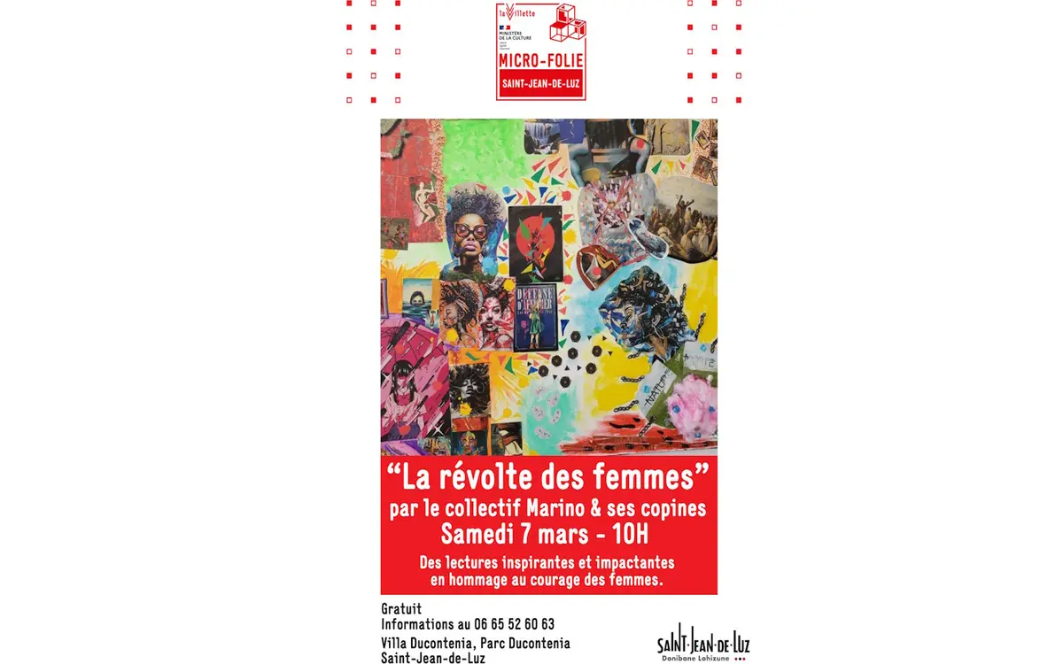 Micro-Folie : « La révolte des femmes » par le collectif Marino et ses copines