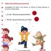 Micro-Folie : le rendez-vous des enfants : histoires sur l'hiver