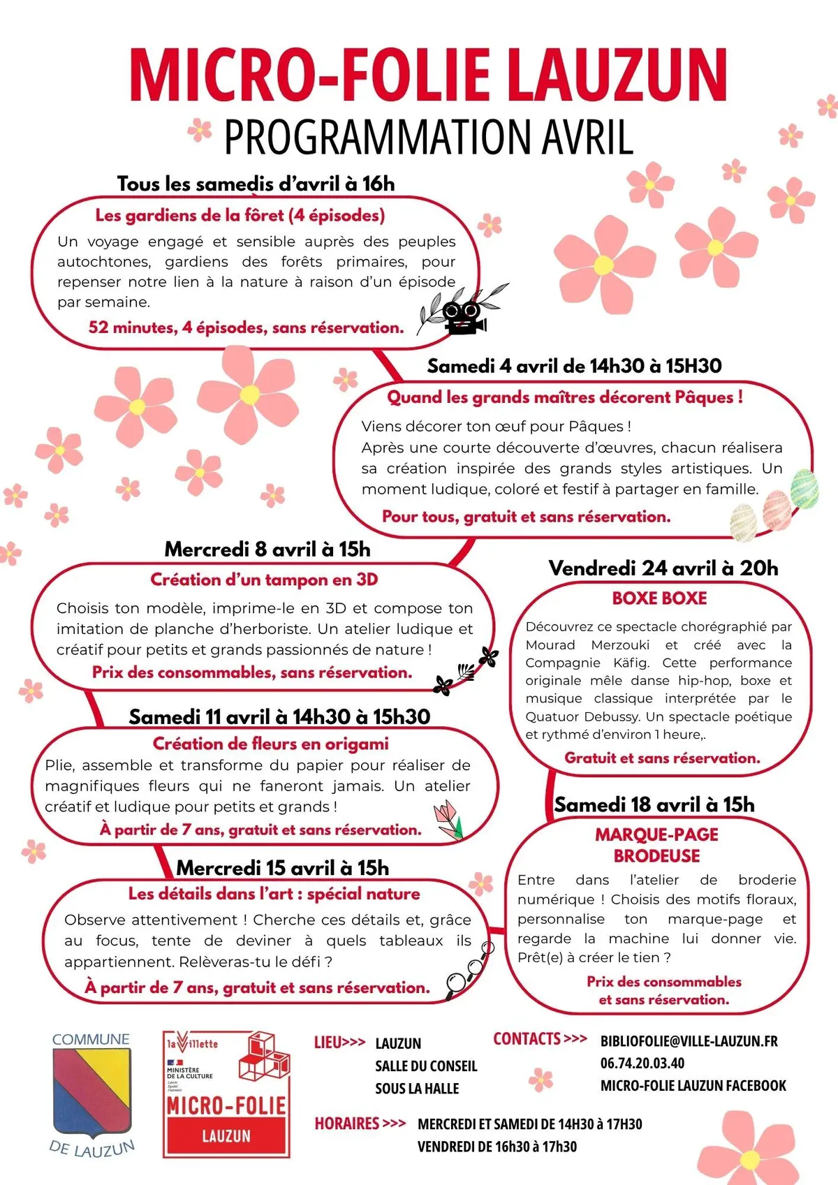 Micro-Folie : marque-page brodeuse