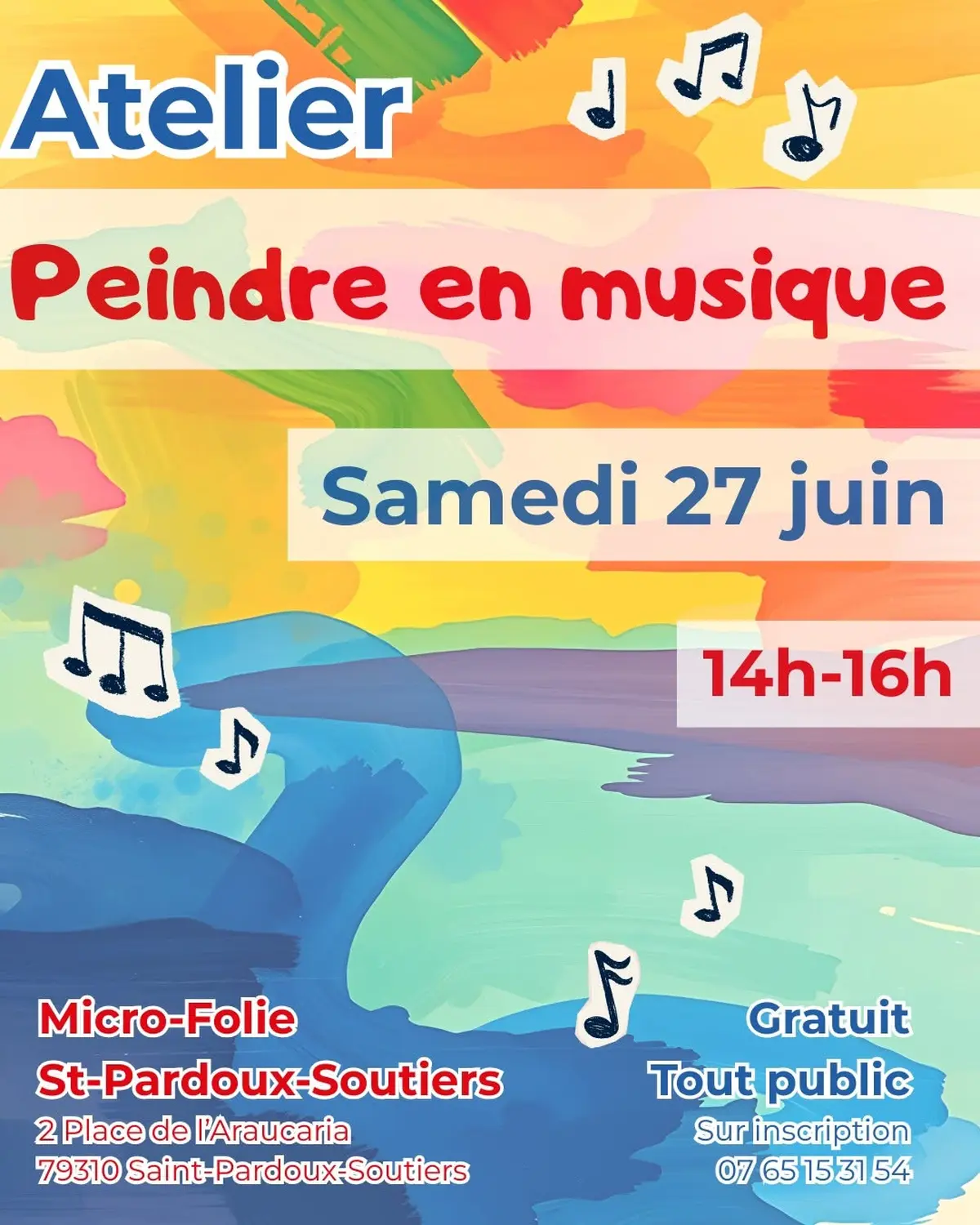 Micro-Folie : Peindre en musique
