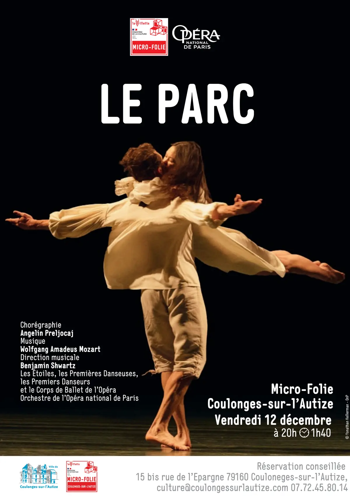MICRO-FOLIE / Soirée d'exception Ballet de L'Opéra de Paris - Le Parc d'Angelin Preljocaj