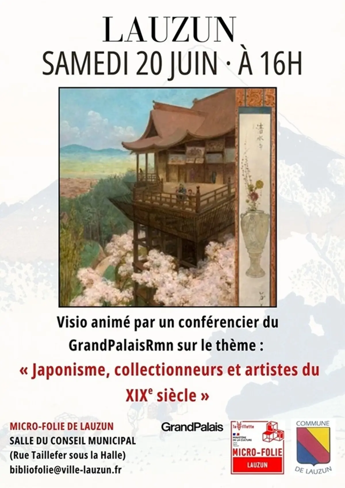 Micro-Folie : visio animé Japonisme, collectionneurs et artistes du XVX° siècle