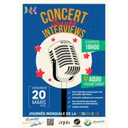 Micro ouvert & scène live : soirée concert & interviews pour la journée mondiale de la trisomie 21