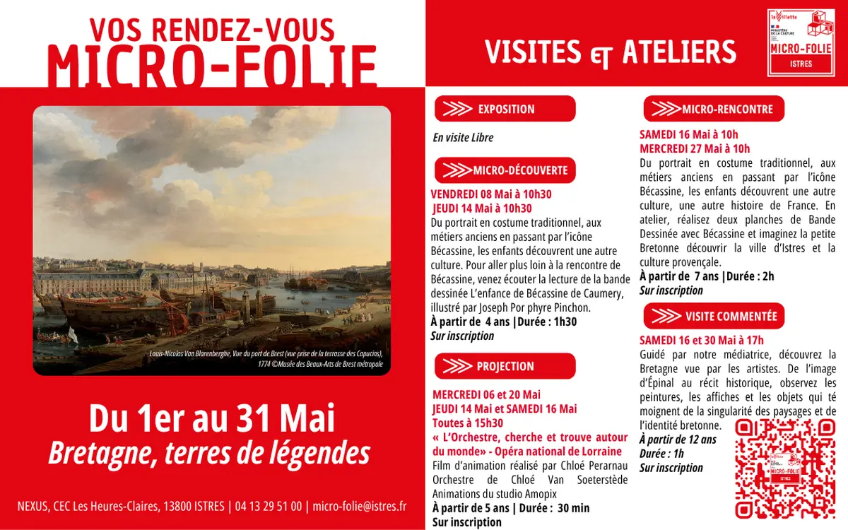Micro-Rencontres à Micro-Folie : BRETAGNE