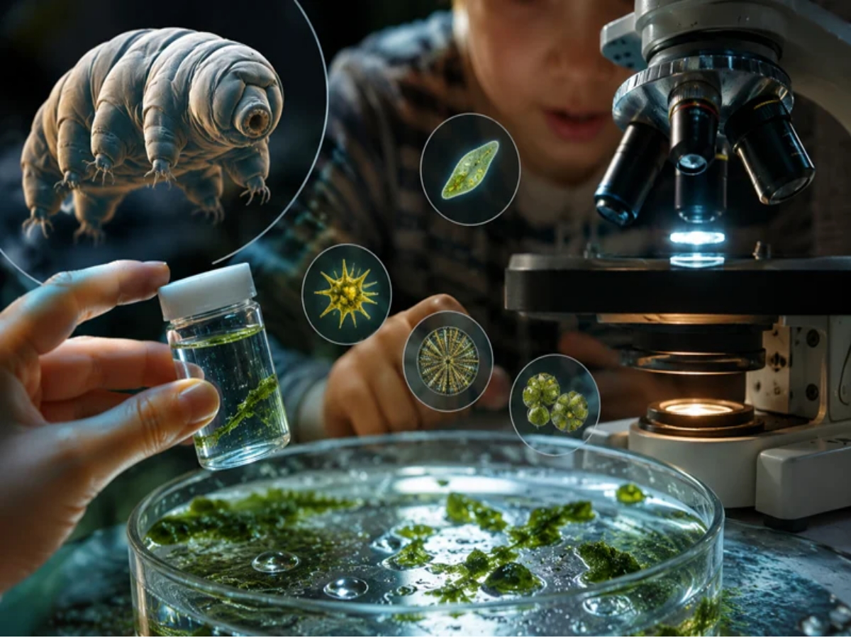 Microscopie- Invisible biodiversité