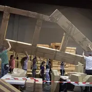Mimos (Autour du festival) : Ateliers de pré-construction d'une oeuvre monumentale éphémère