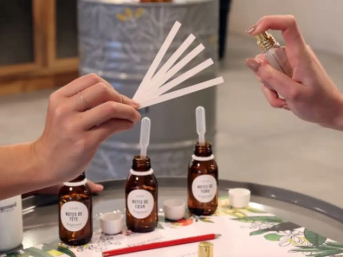 Mini atelier de création de parfum en anglais à Grasse (06)