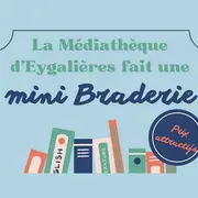 Mini braderie à la Médiathèque d'Eygalières