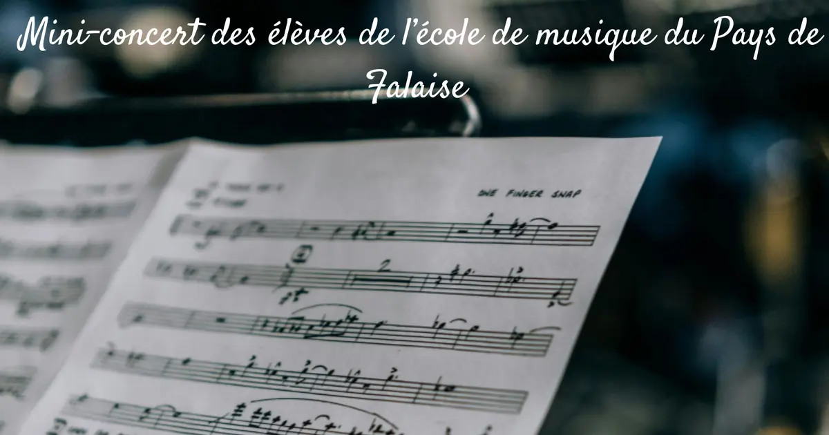 Mini-Concert des élèves de l'école de musique du Pays de Falaise