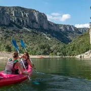 Mini descente en canoë-kayak à Vallon Pont d'Arc (07)