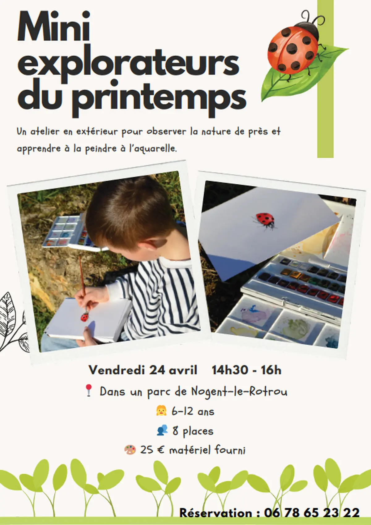 Mini explorateurs du printemps