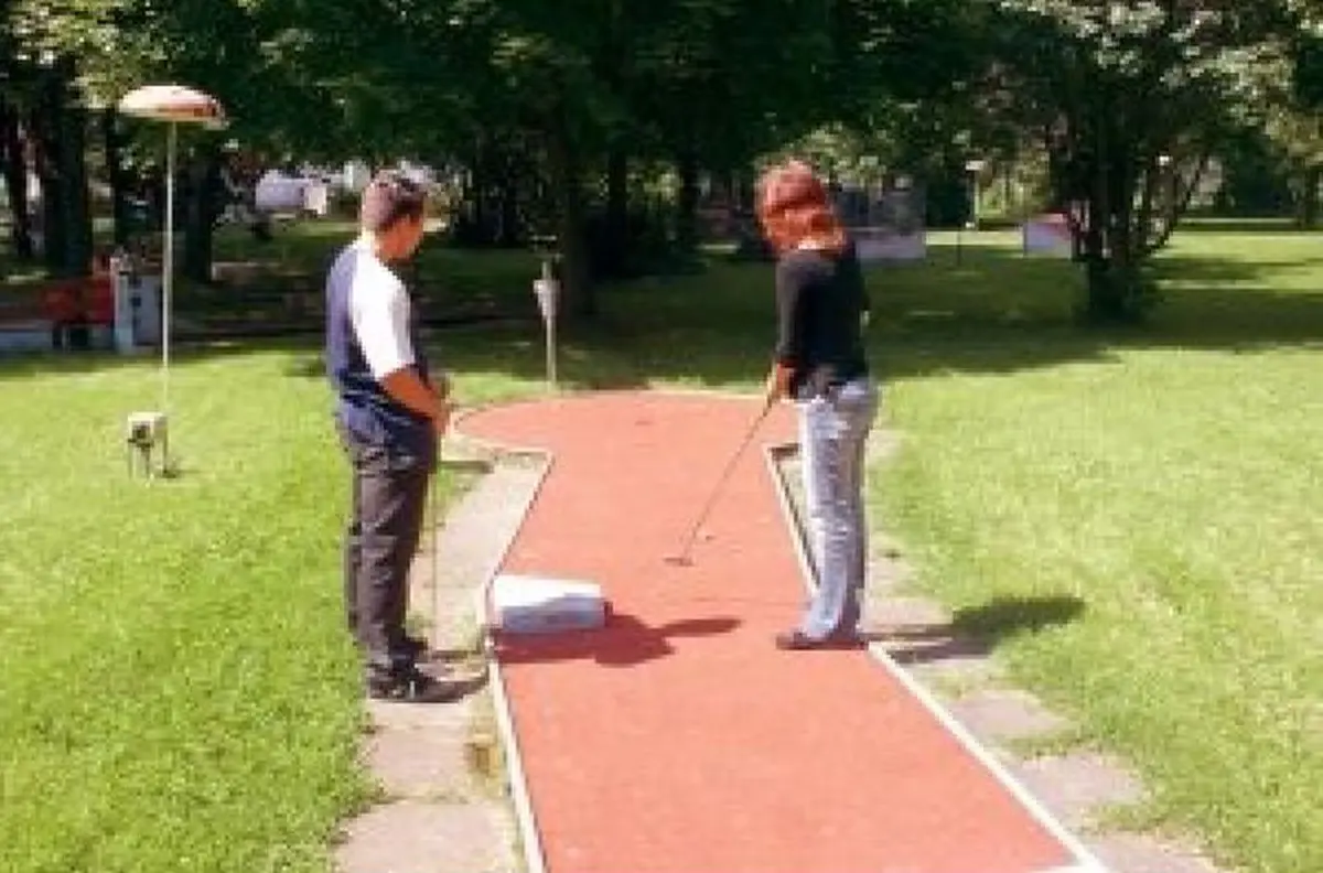 Le mini-golf