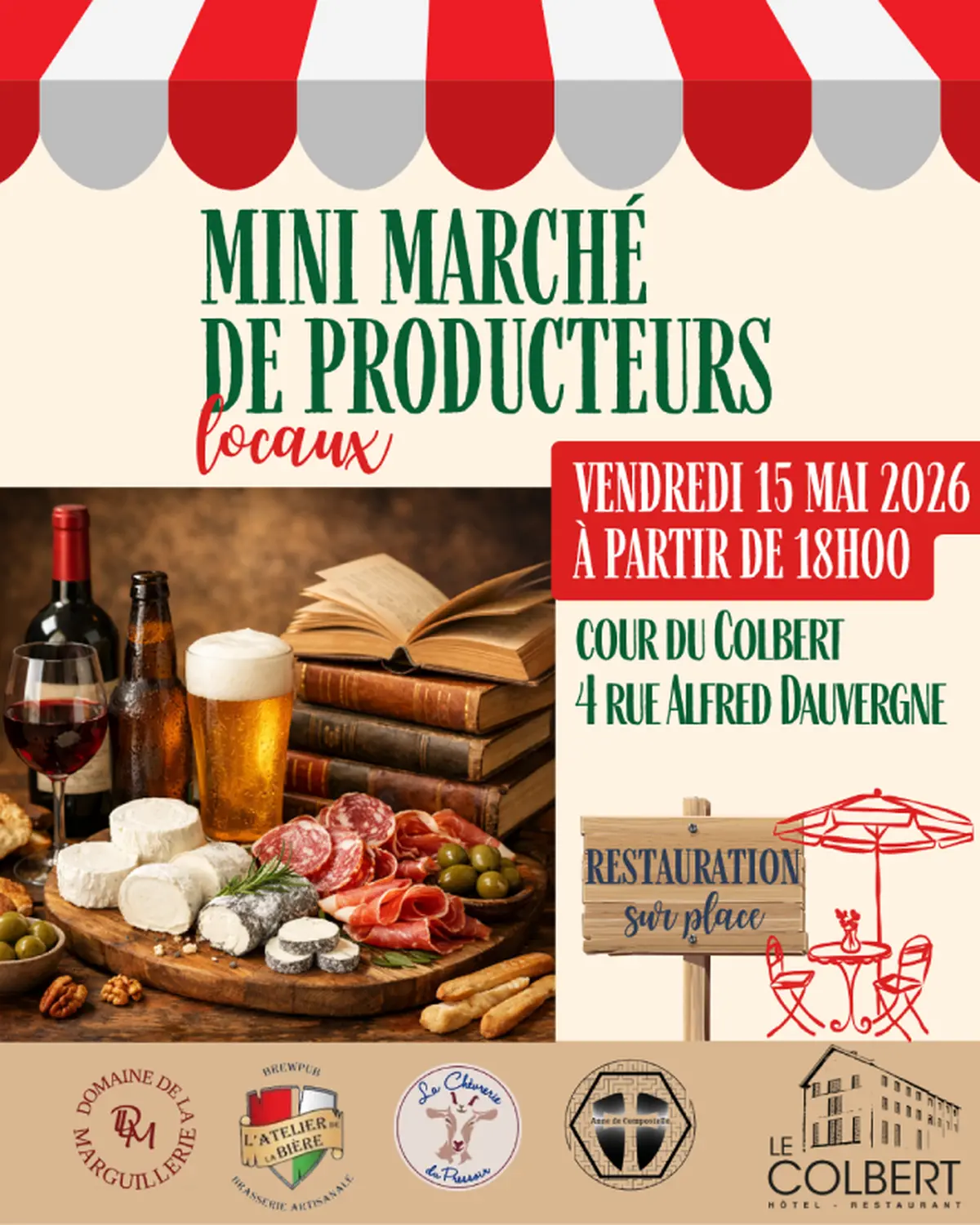 Mini marché de producteurs locaux