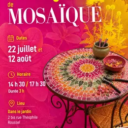 Mini Stage De Mosaïque