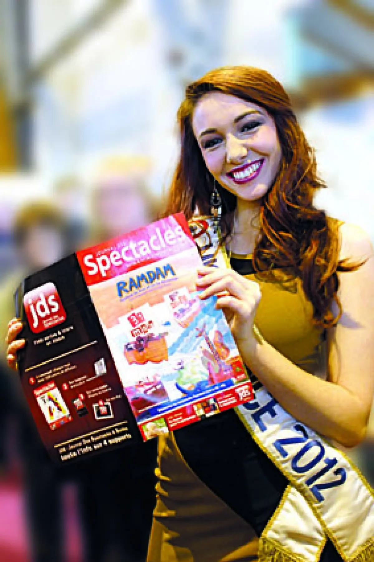 Delphine Wespiser kiffe le Journal des Spectacles !