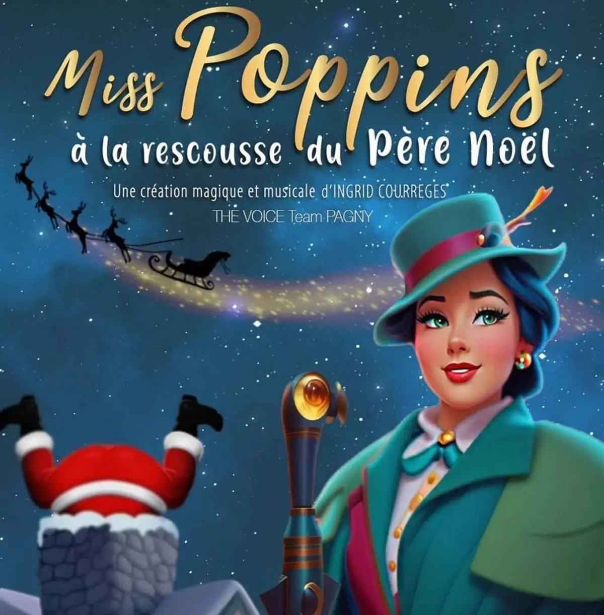 Miss Poppins à la rescousse du Père Noël