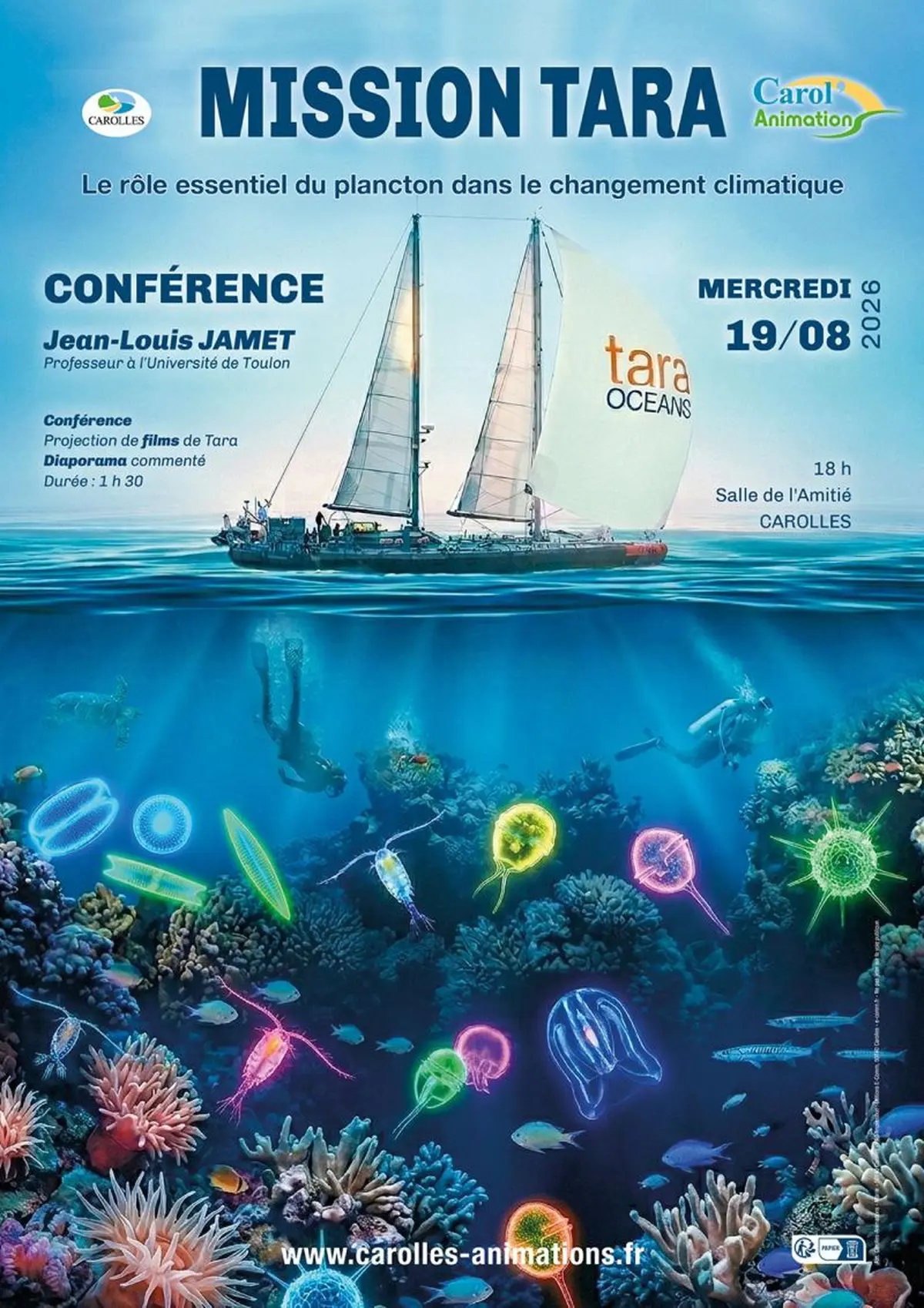 Mission Tara : découverte de la biodiversité marine