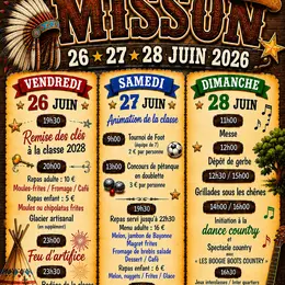 Misson en fêtes